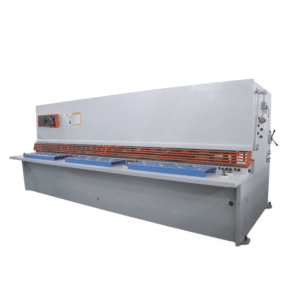 Mesin Potong Plat Hidrolik QC12Y (Hydraulic Swing Beam Shearing Machine)